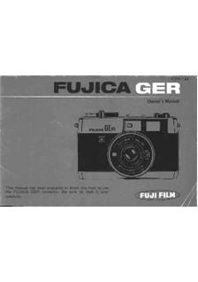 Fujifilm GER manual. Camera Instructions.